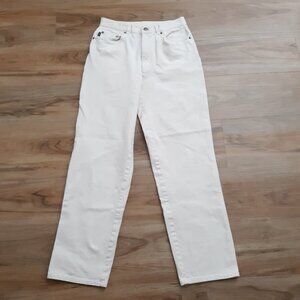 Ralph Lauren Off White Denim Jeans Size 6